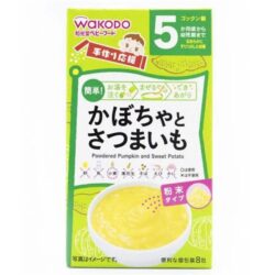 Bột ăn dặm Wakodo 5 tháng vị bí đỏ khoai lang - Hộp - Hộp