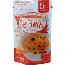 Mì Tanabiki tách muối somen vị carot 5M 100g - Gói - Gói